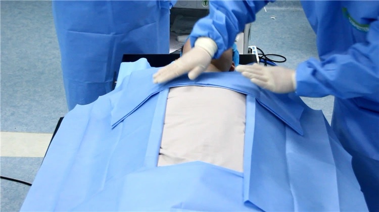 Campo quirúrgico no tejido