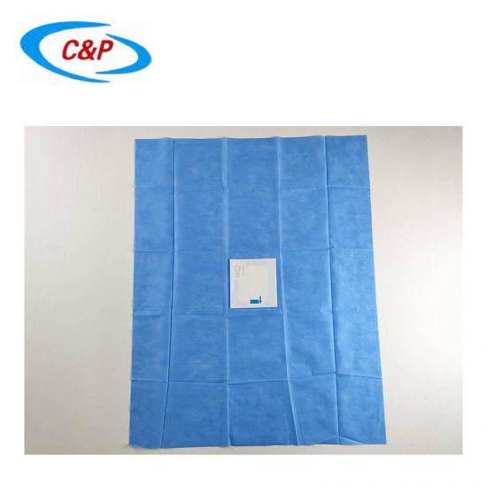 Eye Surgical Drape with Fluid Collection Pouch