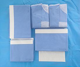 Protección e inspección de paquetes quirúrgicos desechables